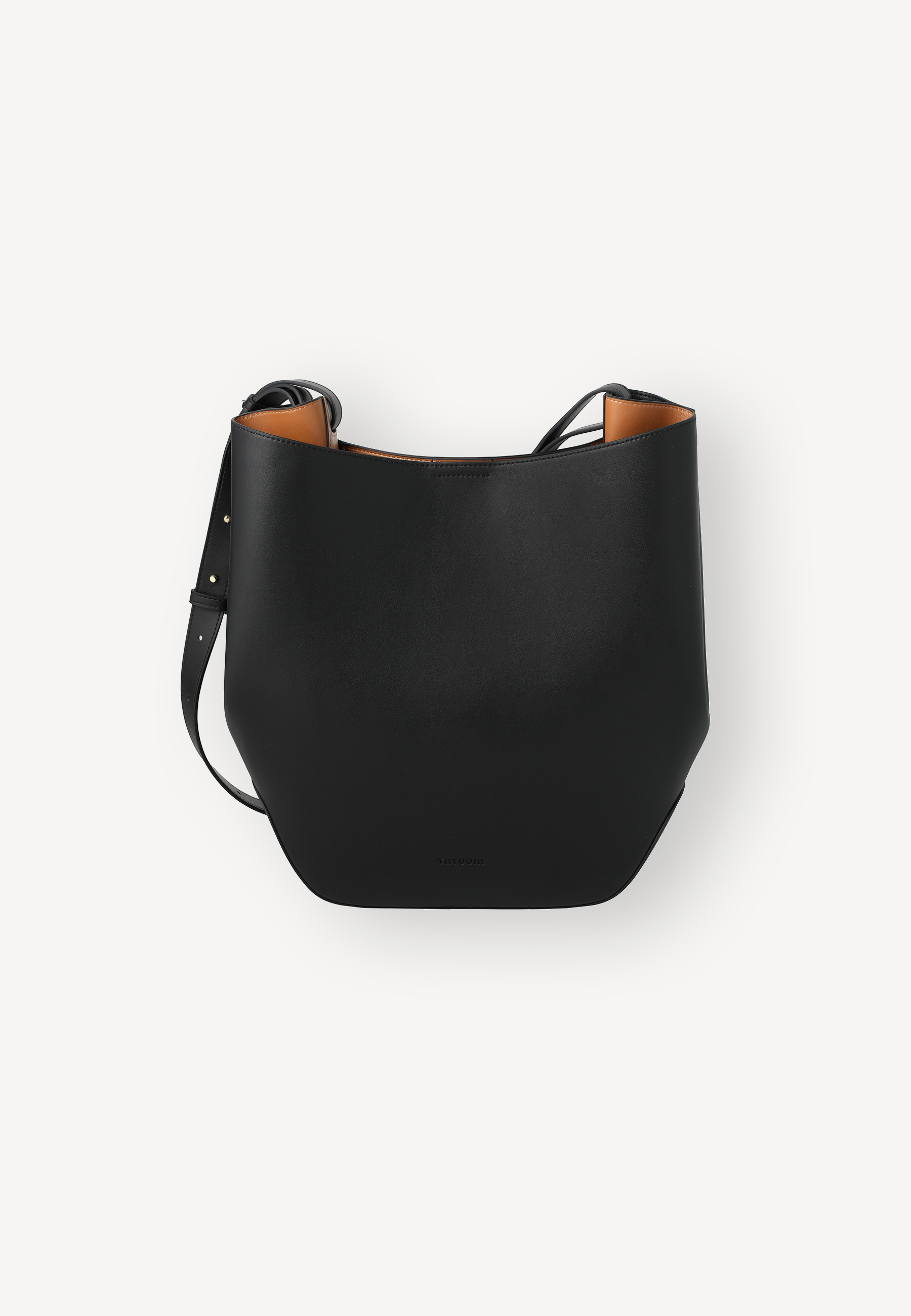 LEATHER WOMEN'S BAG - ERON BLACK 2