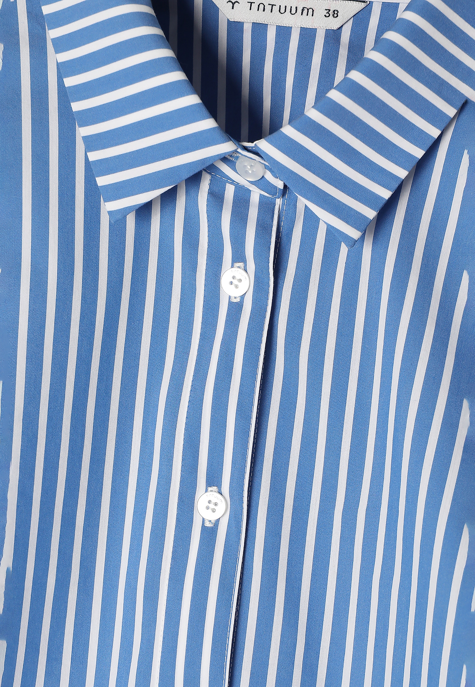 LADIES’ STRIPED SHIRT - GONIKO LADIES’ STRIPED SHIRT - GONIKO BLUE 94535
