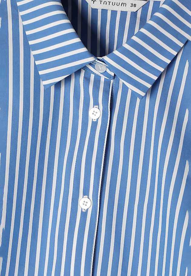 LADIES’ STRIPED SHIRT - GONIKO LADIES’ STRIPED SHIRT - GONIKO BLUE 6