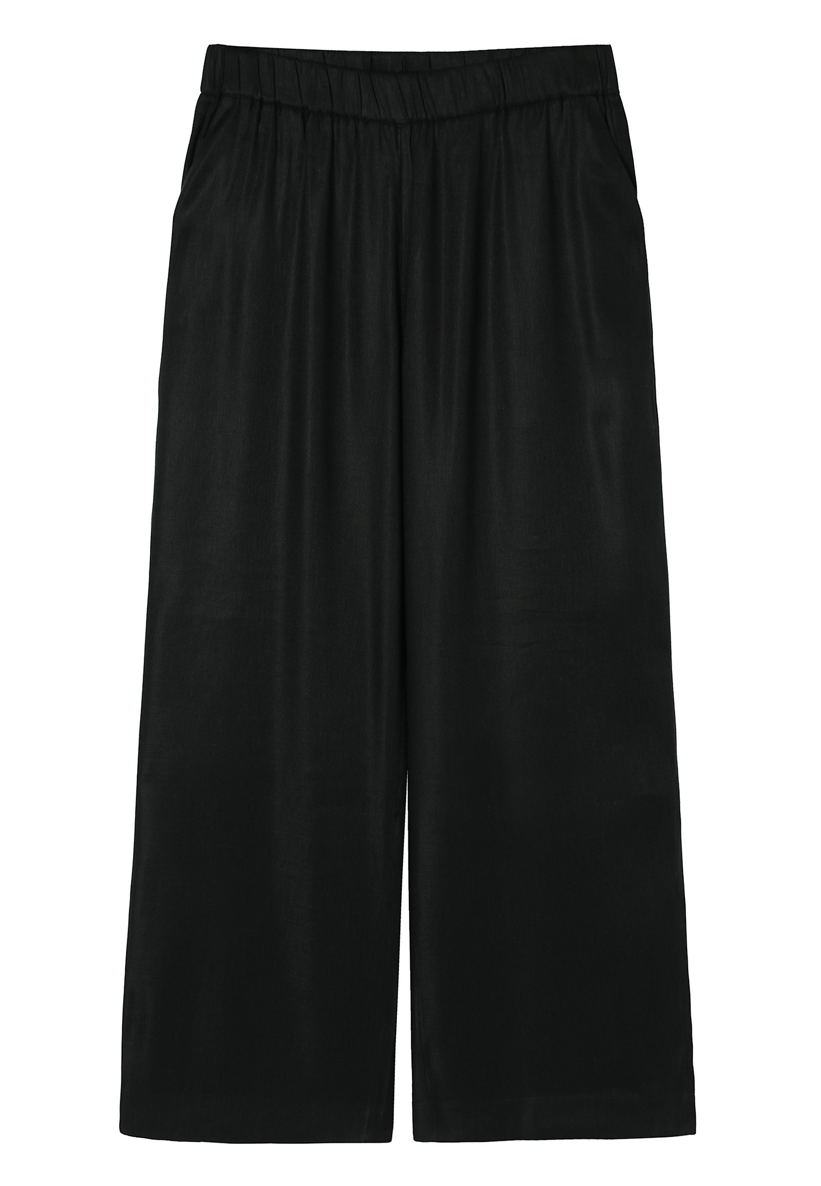 LEN-VISZKÓZ SZÉLES PANTALÓK - NERJA LEN-VISZKÓZ SZÉLES PANTALÓK - NERJA FEKETE 109979