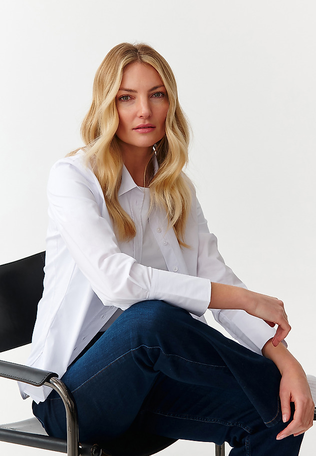 CLASSIC LADIES’ SHIRT - ELI CLASSIC LADIES’ SHIRT - ELI BIAŁY 1