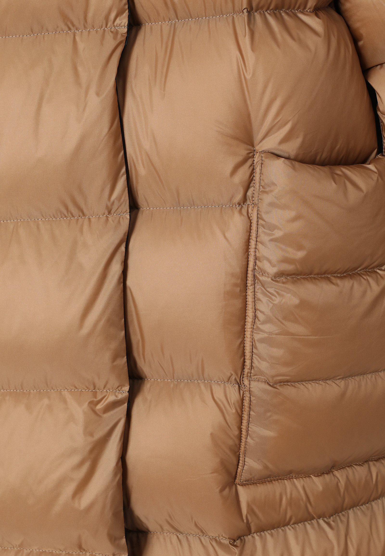 DOWN COAT WITH STAND-UP COLLAR - AKO DOWN COAT WITH STAND-UP COLLAR - AKO BLACK 114970