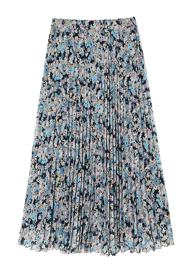 FUSTĂ PLISATĂ, CU IMPRIMEU FLORAL — BARINKA FUSTĂ PLISATĂ, CU IMPRIMEU FLORAL — BARINKA MULTICOLOR 8