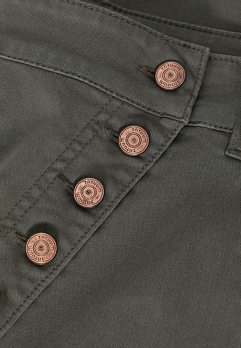 DÁMSKÉ PLÁTĚNÉ KALHOTY FIGA KHAKI 2