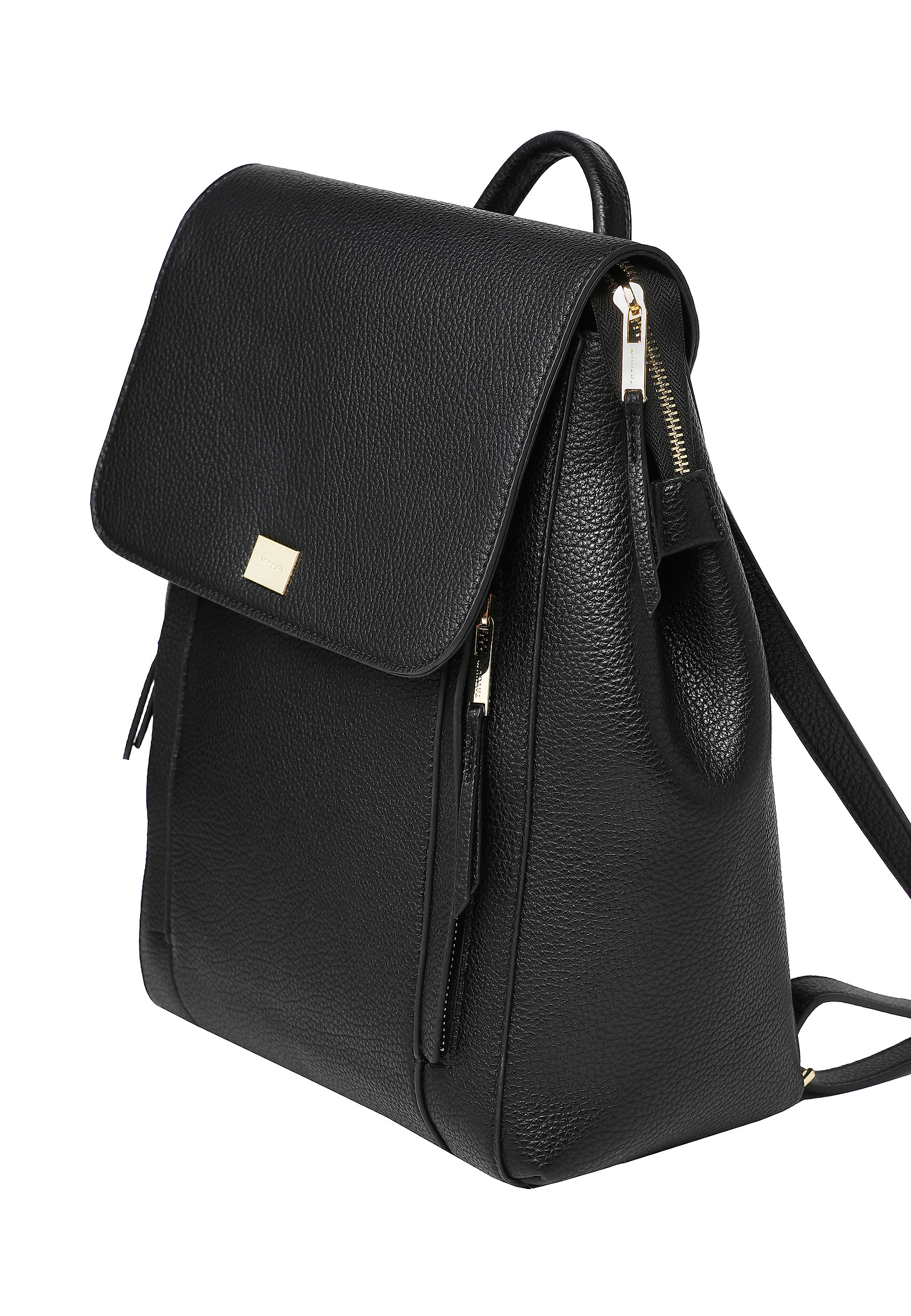 STYLOWY PLECAK DAMSKI - GOLIARA STYLOWY PLECAK DAMSKI - GOLIARA CZARNY 116516