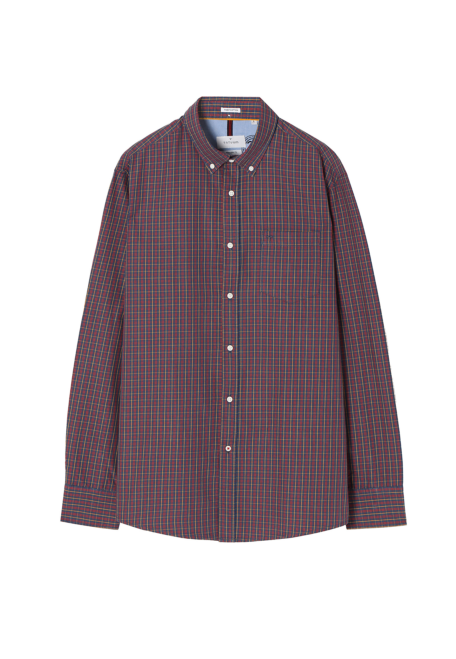 MEN'S CHECKERED SHIRT CHARLES 1 CLASSIC MEN'S CHECKERED SHIRT CHARLES 1 CLASSIC RED 76409