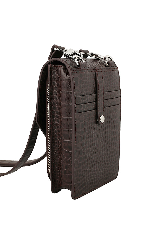 KOMPAKTOVÁ LISTONOSKA Z PRÍRODNÉNEJ KOŽE - AMBER KOMPAKTOVÁ LISTONOSKA Z PRÍRODNÉNEJ KOŽE - AMBER HNEDÁ 5