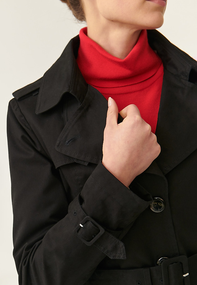 LADIES' TRENCH COAT MEGANA LADIES' TRENCH COAT MEGANA BLACK 5