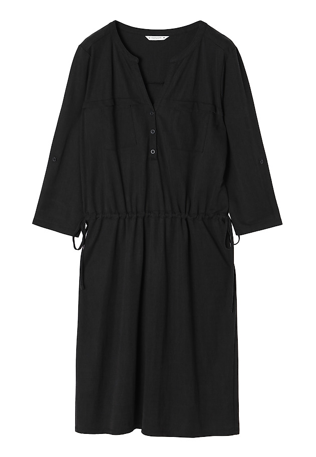 LADIES’ BUTTONED DRESS STRULA LADIES’ BUTTONED DRESS STRULA CZARNY 6