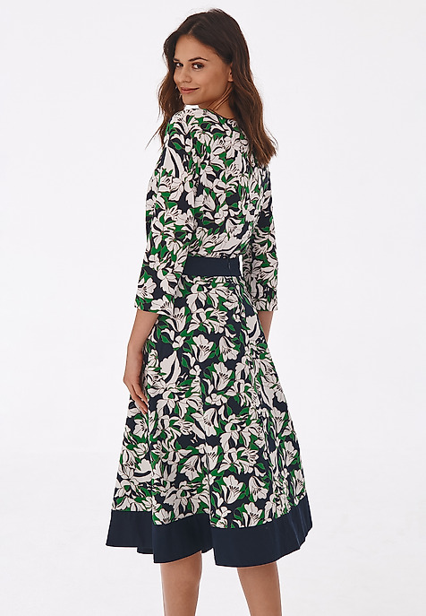BLUZA DE DAMĂ FLORALĂ AFELIAMI MULTICOLOR 2