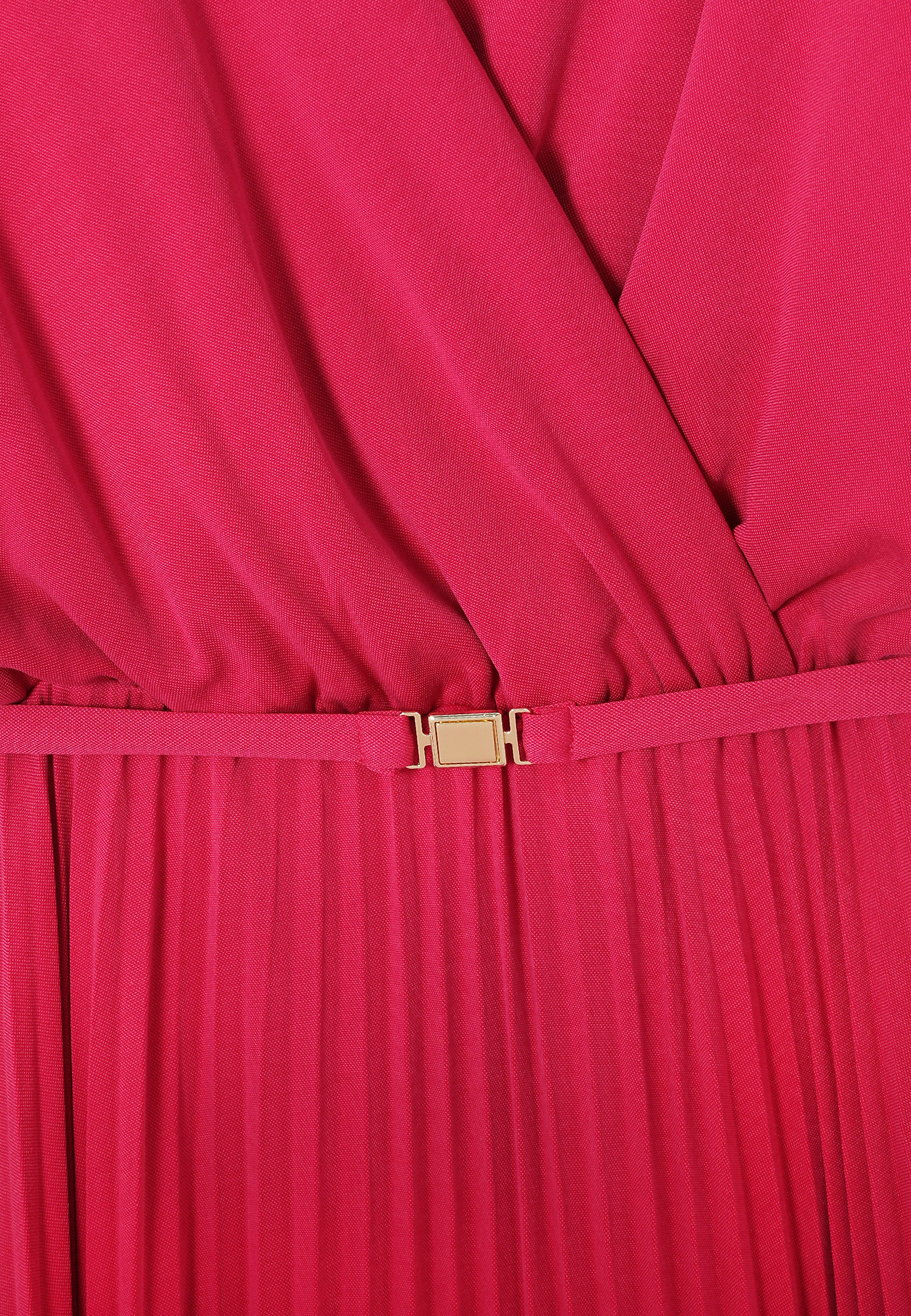 FUCHSIA RÁFELT DRESSZ - GALIJA FUCHSIA RÁFELT DRESSZ - GALIJA PIROS 105173