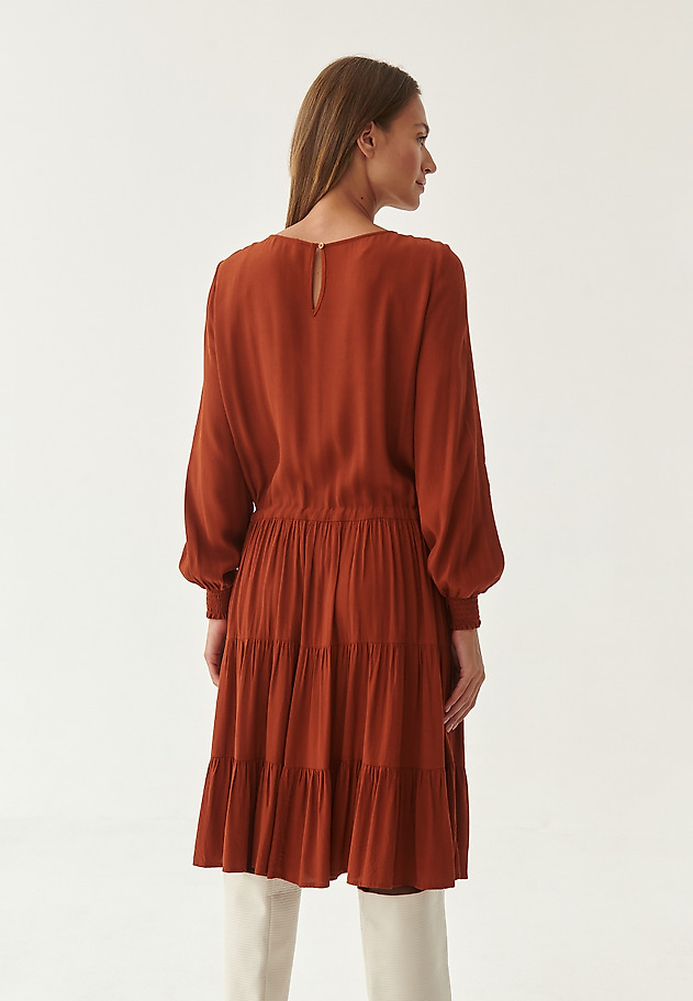 LADIES' MIDI DRESS KINILIA LADIES' MIDI DRESS KINILIA ORANGE 2