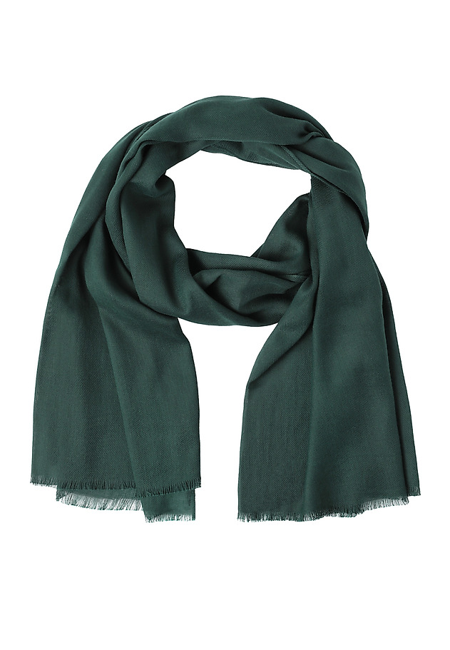 LADIES' COTTON SCARF — SENICA LADIES' COTTON SCARF — SENICA ZIELONY 4