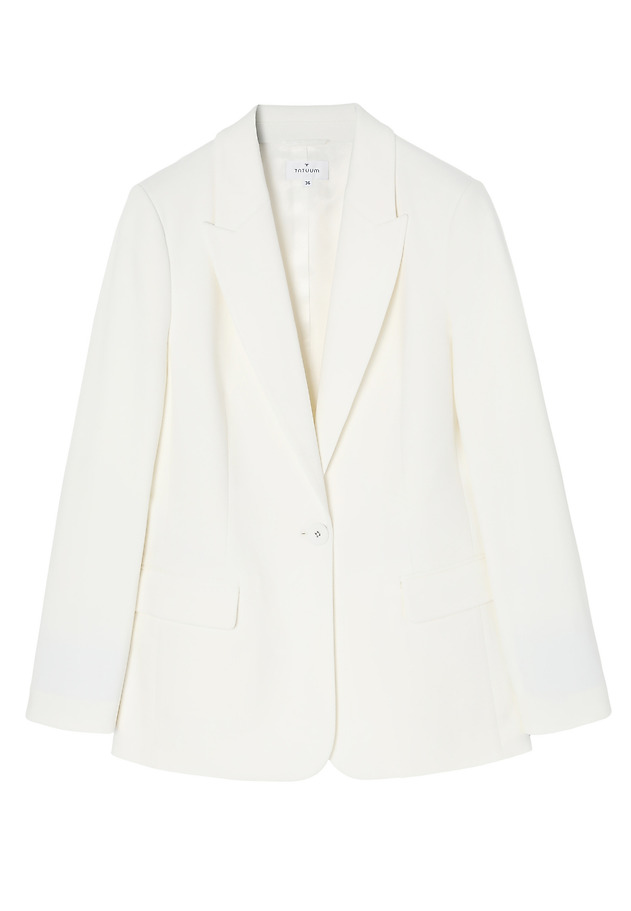 WAISTED BLAZER — LAMIA 2 WAISTED BLAZER — LAMIA 2 ECRU 8