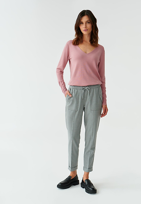 LADIES’ TROUSERS WITH TIE SANI 1 LADIES’ TROUSERS WITH TIE SANI 1