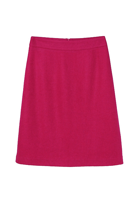 FLARED SKIRT WITH WOOL BONI PINK 2