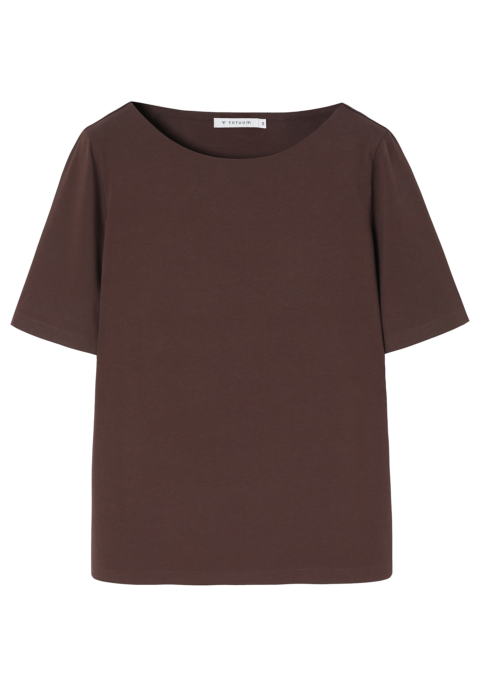 KLASICKÁ BAVLNENÁ BLÚZKA - MIKAJO KLASICKÁ BAVLNENÁ BLÚZKA - MIKAJO HNEDÁ 112703