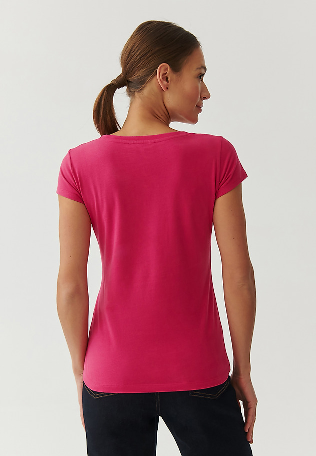 LADIES’ COTTON T-SHIRT - ANTONIA 1 LADIES’ COTTON T-SHIRT - ANTONIA 1 RÓŻOWY 3