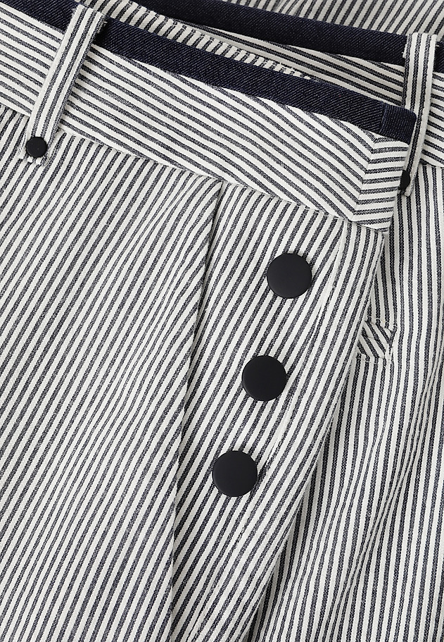 COTTON STRIPED TROUSERS - SEROKI COTTON STRIPED TROUSERS - SEROKI MULTIKOLOR 6