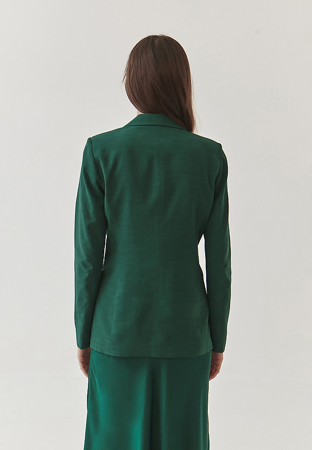 LADIES’ CLASSIC BLAZER - RAMONA LADIES’ CLASSIC BLAZER - RAMONA ZIELONY 4