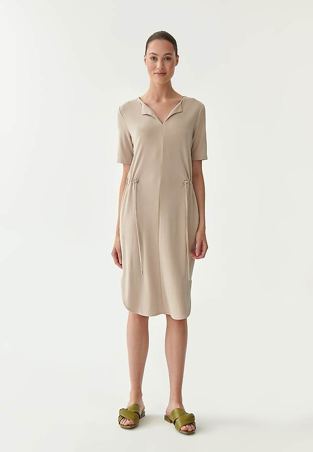 LADIES' KNITTED DRESS KONOMO LADIES' KNITTED DRESS KONOMO BEIGE 4