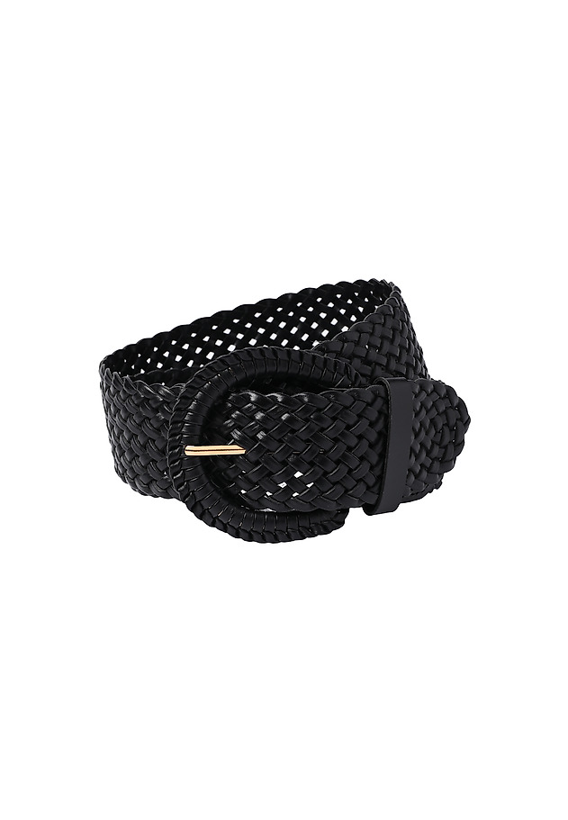 LADIES' BRAIDED BELT BRUNA LADIES' BRAIDED BELT BRUNA BLACK 2