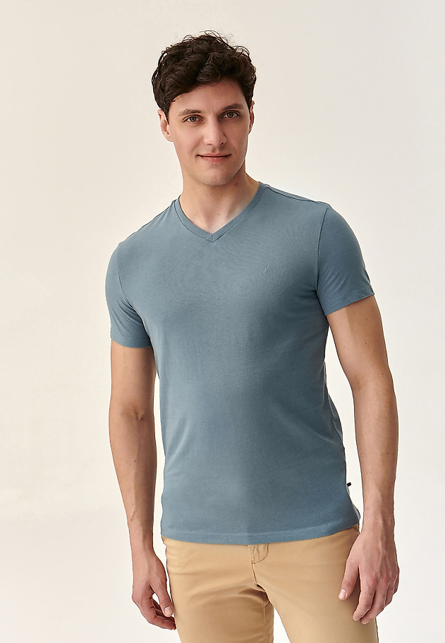 CLASSIC MEN'S T-SHIRT LUCK CLASSIC MEN'S T-SHIRT LUCK BLUE 1