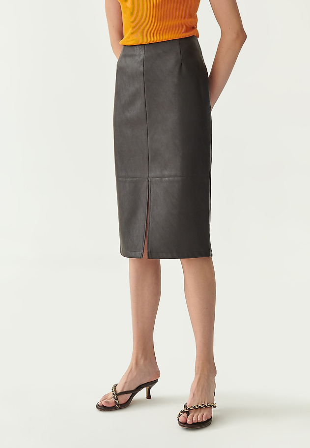LADIES' FITTED SKIRT ZAMOA LADIES' FITTED SKIRT ZAMOA BROWN 3