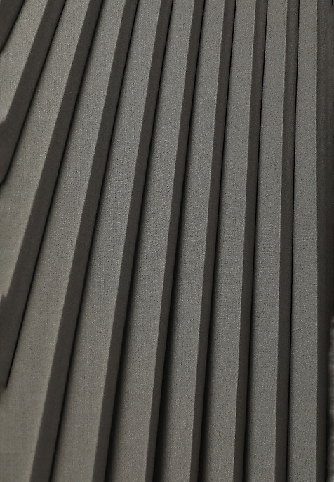 FABRIC SKIRT WITH PLEATS OF THE SOLEY TYPE - RIDIO 3 KHAKI 2