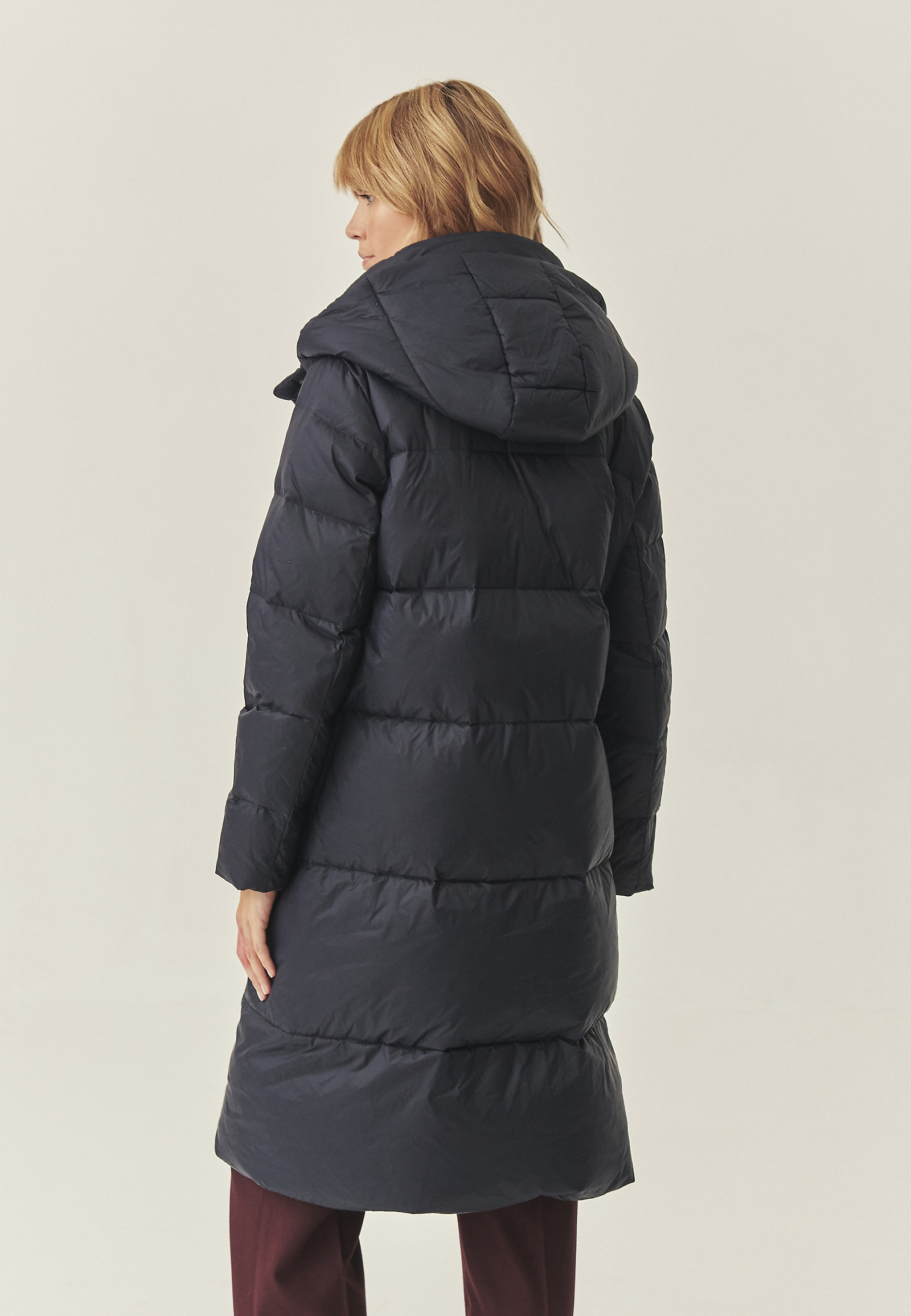 JACKETĂ SUBŢIRE CU GLUGA - MORENA JACKETĂ SUBŢIRE CU GLUGA - MORENA BLEUMARIN 116100