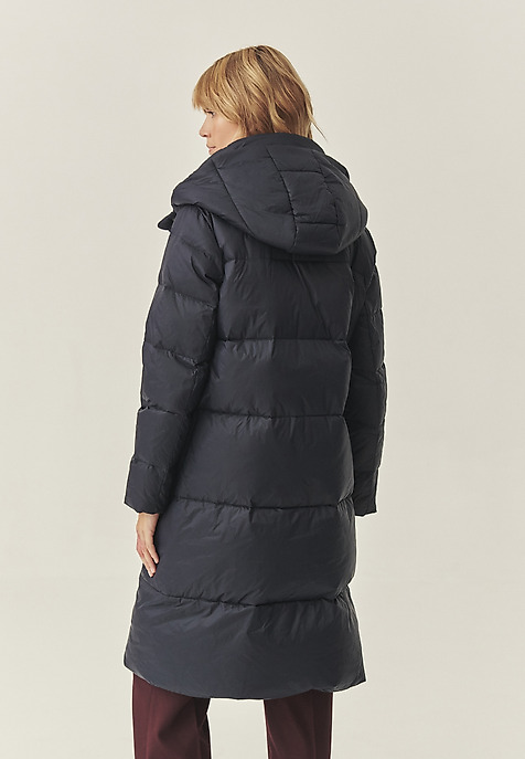 JACKETĂ SUBŢIRE CU GLUGA - MORENA BLEUMARIN 2
