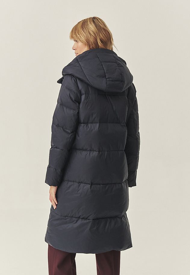 JACKETĂ SUBŢIRE CU GLUGA - MORENA JACKETĂ SUBŢIRE CU GLUGA - MORENA BLEUMARIN 2