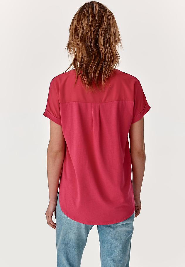 PLETENA ŽENSKA BLUZA RELAKI PLETENA ŽENSKA BLUZA RELAKI ROŽNATA 2