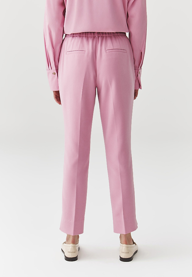 SUIT TROUSERS — RIMI SUIT TROUSERS — RIMI RÓŻOWY 3