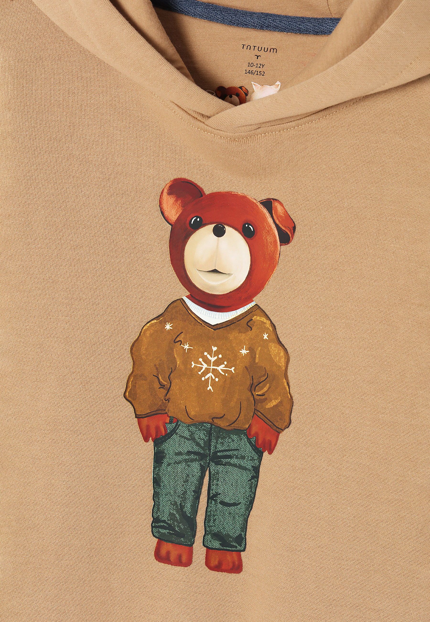 chlapčenská mikina OLEK KIDS BÉŽOVÁ 2