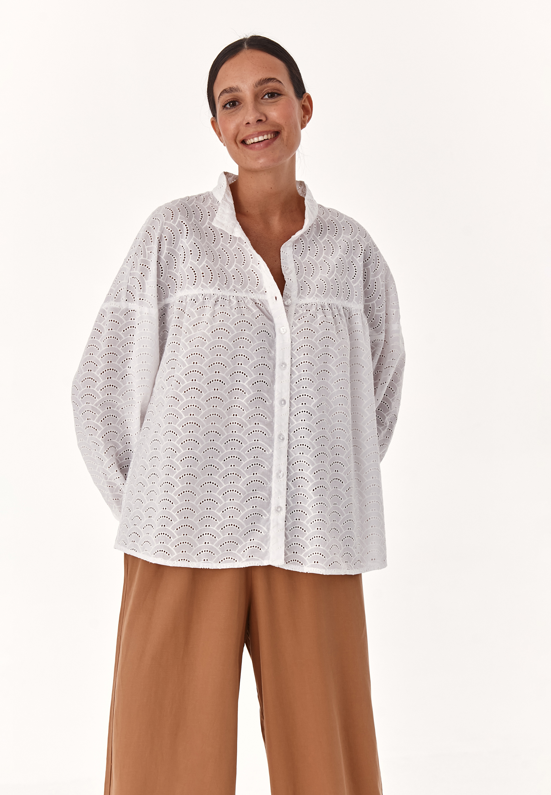 BLUZKA DAMSKA IZEKI BIAŁY 2