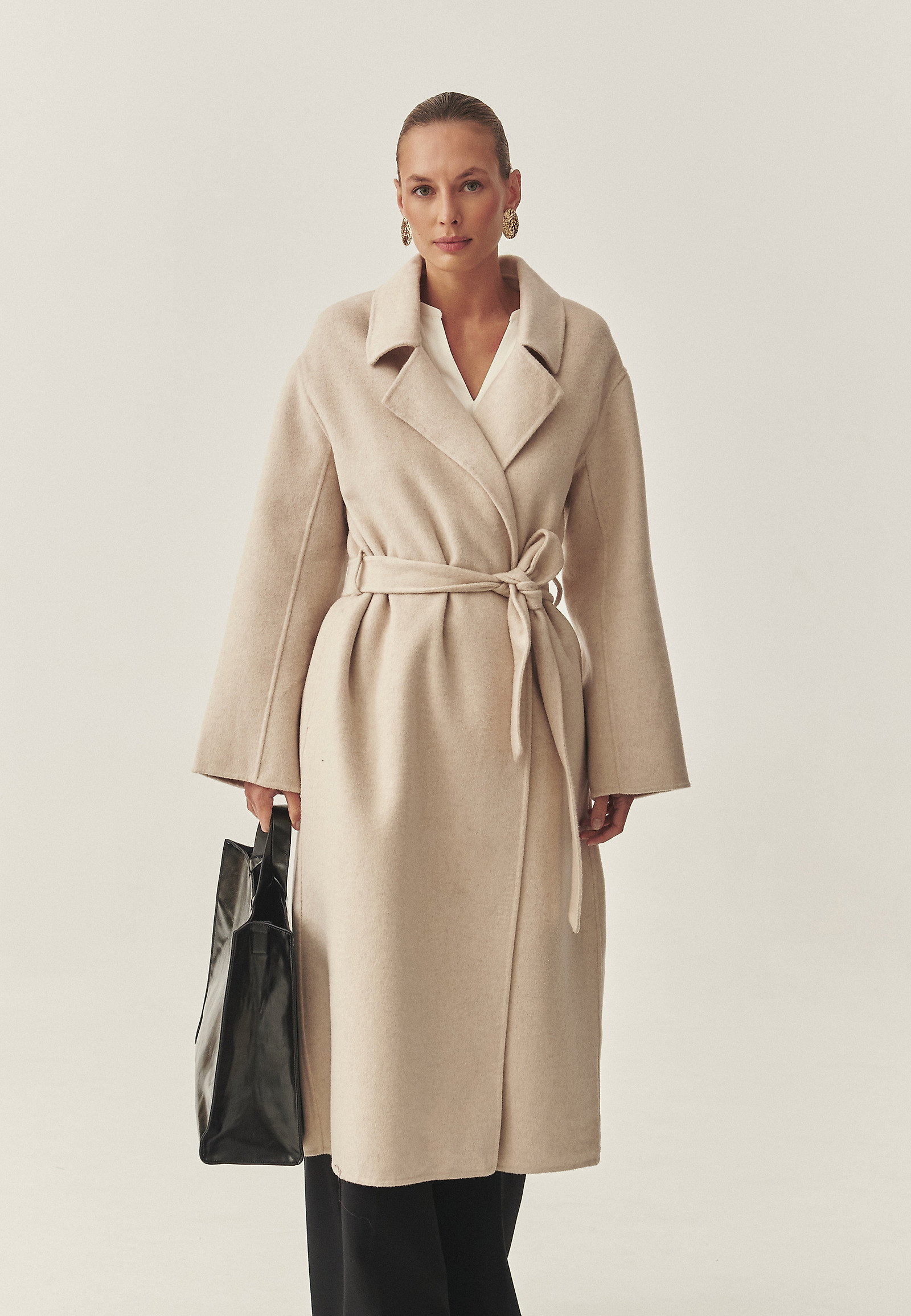 PALTON DE DAMĂ PENTRU PERIOADA DE TRANZIȚIE - MATIA PALTON DE DAMĂ PENTRU PERIOADA DE TRANZIȚIE - MATIA BEJ 118804