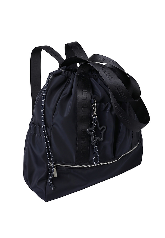 LADIES' SPORTS BAG WITH KEY RING - BALA LADIES' SPORTS BAG WITH KEY RING - BALA GRANATOWY 5