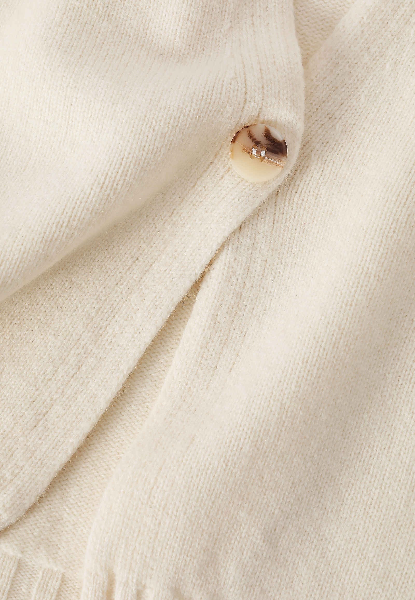 WOOL VEST WITH A BOXY CUT - GINA WOOL VEST WITH A BOXY CUT - GINA BEIGE 115718