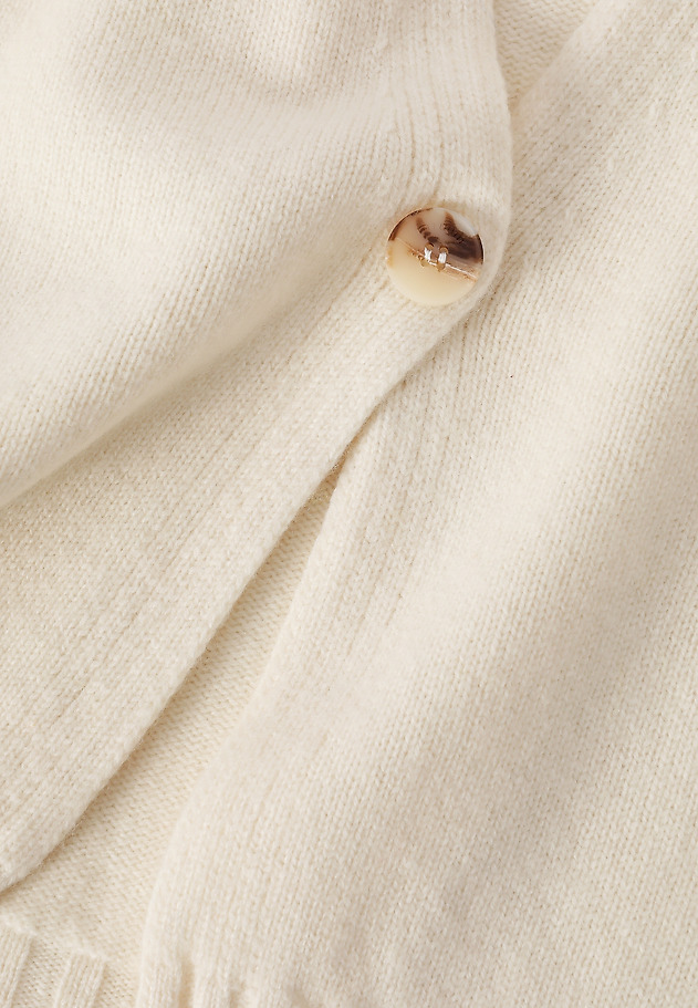 WOOL VEST WITH A BOXY CUT - GINA WOOL VEST WITH A BOXY CUT - GINA BEIGE 7