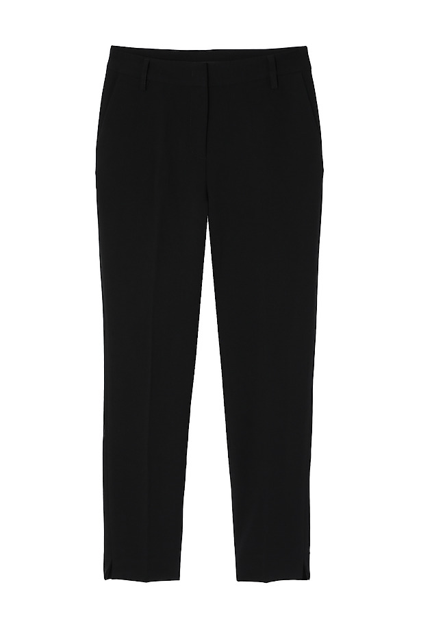 ELEGANCKIE DAMSKIE SPODNIE TKANINOWE - RIANA ELEGANCKIE DAMSKIE SPODNIE TKANINOWE - RIANA CZARNY 4