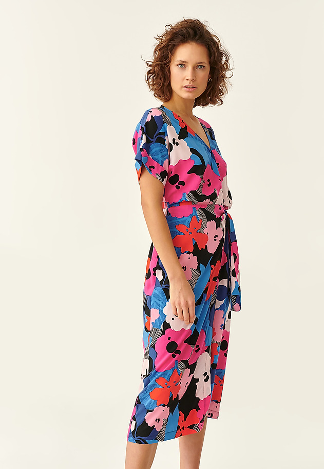 ROCHIE DIN ȚESĂTURĂ IMPRIMATĂ NANKO 1 ROCHIE DIN ȚESĂTURĂ IMPRIMATĂ NANKO 1 MULTICOLOR 3