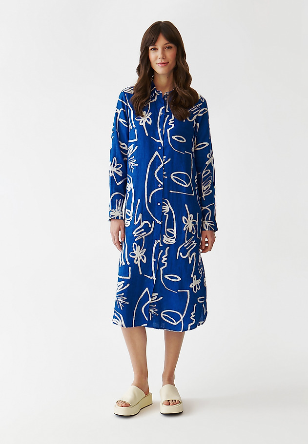 LADIES’ PATTERNED SHIRT DRESS - MEKO 1 LADIES’ PATTERNED SHIRT DRESS - MEKO 1 MULTIKOLOR 3