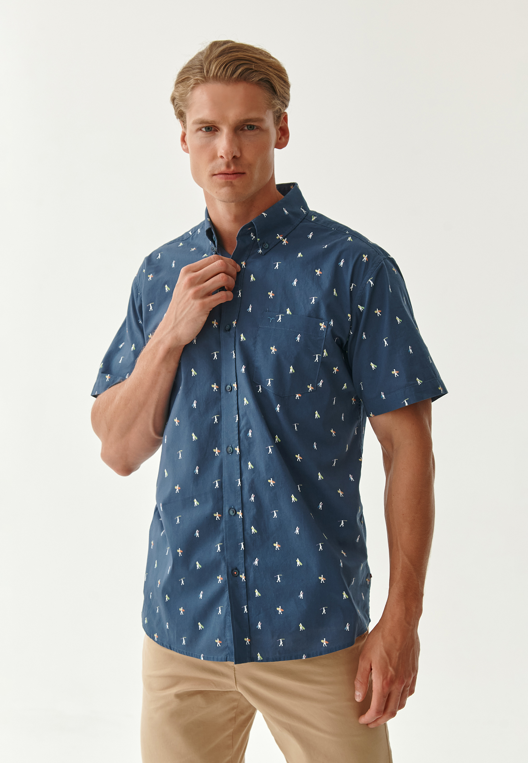 panská košile s krátkým rukávem DORT 4 CLASSIC