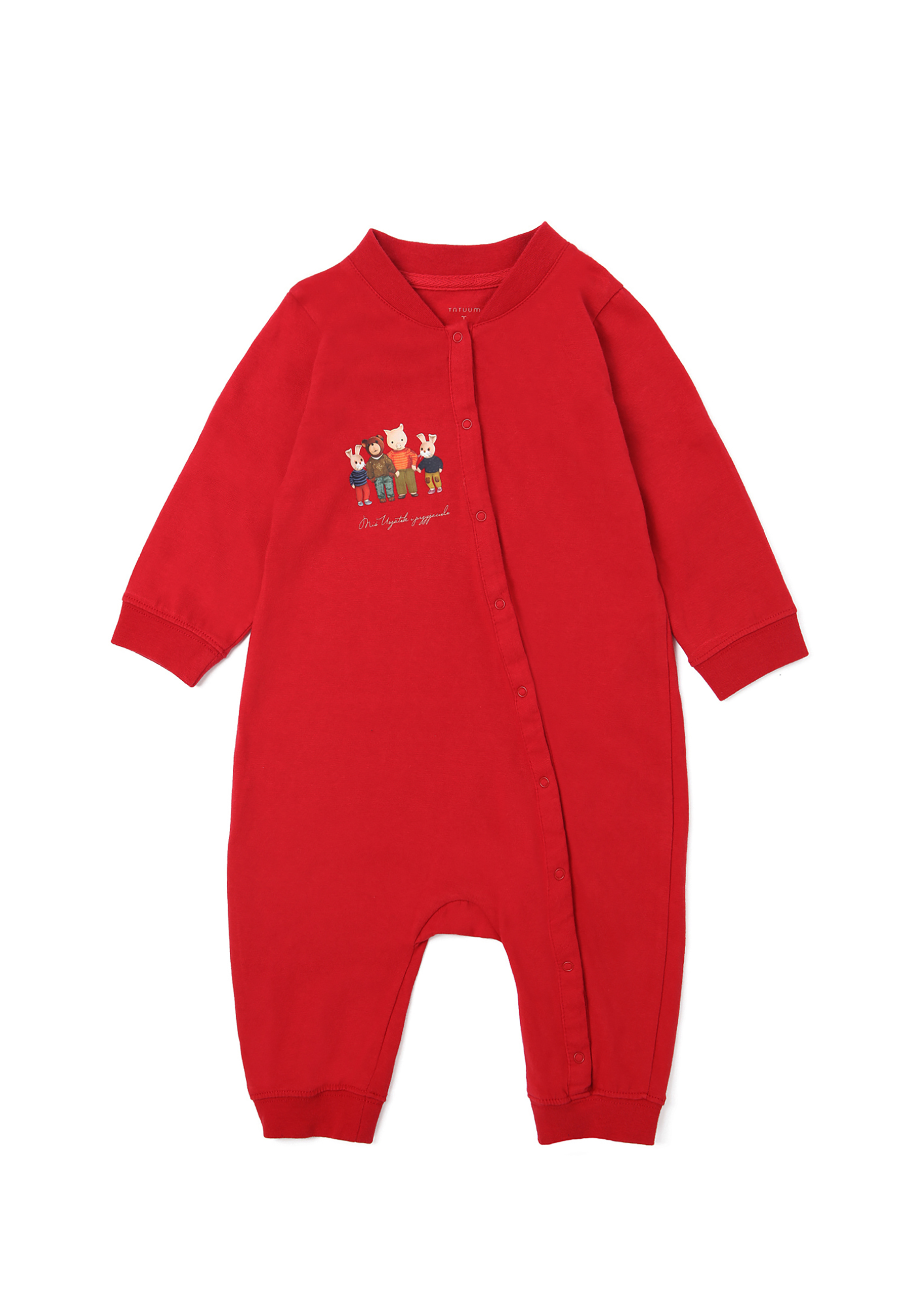 KOMBINEZON DZIEWCZĘCY NATASZA KIDS CZERWONY 2