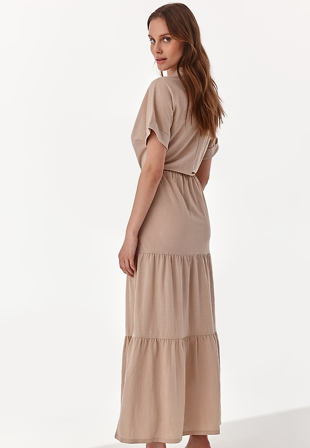 MAXI DRESS KOLAMBO MAXI DRESS KOLAMBO BEŻOWY 2
