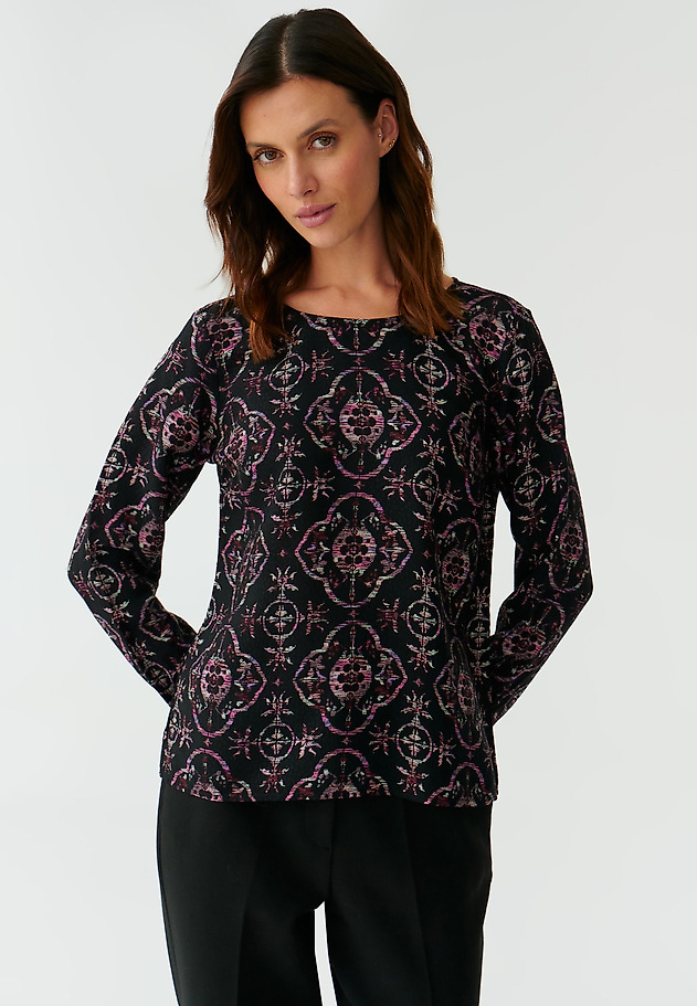 PATTERNED LADIES’ BLOUSE TRIKA PATTERNED LADIES’ BLOUSE TRIKA MULTICOLOR 1