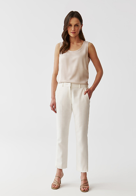 ELEGANT LADIES’ CUFFED TROUSERS - RIMINI ELEGANT LADIES’ CUFFED TROUSERS - RIMINI