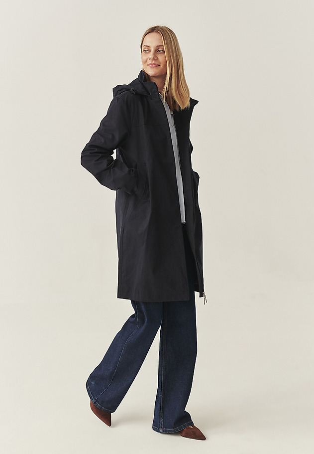 CASUALOWA KURTKA PARKA - BIMA CASUALOWA KURTKA PARKA - BIMA GRANATOWY 1