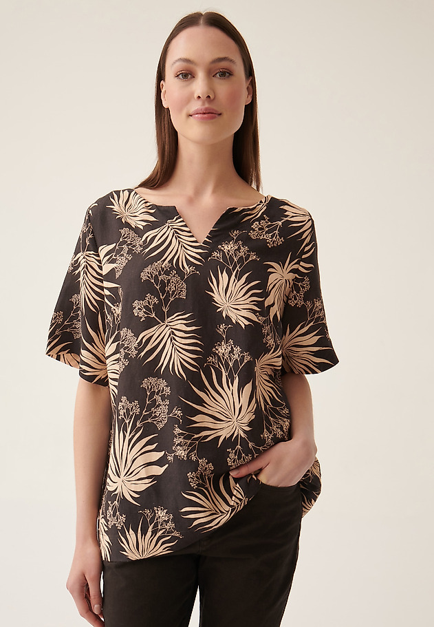 HÖLGYBLOUSE NÖVÉNYMINTÁVAL MATYLDANA HÖLGYBLOUSE NÖVÉNYMINTÁVAL MATYLDANA TÖBBSZÍNŰ 3